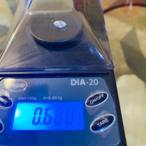 Genuine Diamond Marquise Solitare .70 amazing SIFG - Picture 5 of 7